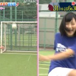 【動画有】竹内由恵さんの透けパンお尻がバインバイン肉揺れしまくりなサッカーワールドカップアジア最終予選応援企画「女子アナキックチャレンジ」ｗｗｗ