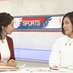 杉浦友紀さんの存在感と重量感が凄いおっぱいｗ横乳の丸みがゴイスーなサンデースポーツキャプ画像