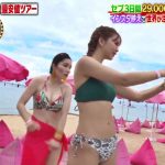 【画像・GIF有】有吉ゼミでセブ島に平野ノラさんと旅行した藤田ニコルさん、水着姿やおっぱいが何かとエチチ?