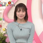 【画像】日テレ「Oha!4 NEWS LIVE」で笹崎里菜さんのブラ紐チラ見え着衣巨乳おっぱい?