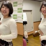 【動画・GIF】静岡放送女性アナウンサー・矢端名結さん、着衣おっぱいの膨らみをエチエチに擦る😍😍😍😍😍