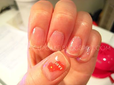 Valentines nails