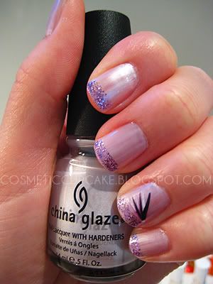 Purple nails