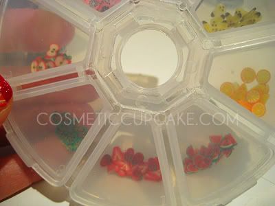 Fimo clay slices