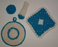 Recycled T-Yarn Kitchen Set T-Yarn Kitchen Set