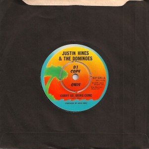 JustinHinesCarryUKA, Justin Hines & The Dominoes, Jack Ruby, Island JustinHinesCarryUKA, Justin Hines & The Dominoes, Jack Ruby, Island