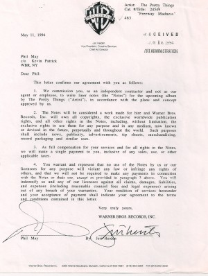 PhilMayDocumentB, Phil May Liner Notes Freeway Madness