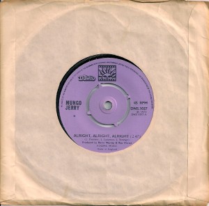 MungoAlrightUK, Mungo Jerry, Dawn Bell Ray Dorset