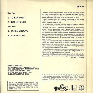 HankJacobsEP2 , Hank Jocobs Sue Records EP