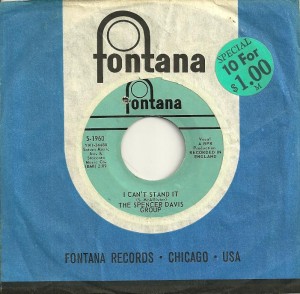 SpencerDavisCantStandUS, Spencer Davis Group US Fontana