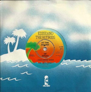 EddieHotRodsSpeedEPLabelA, Eddie & The Hot Rods Sound Of Speed EP