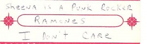 Sheena Is A Punk Rocker - The Ramones Jukebox Tab Sheena Is A Punk Rocker - The Ramones Jukebox Tab